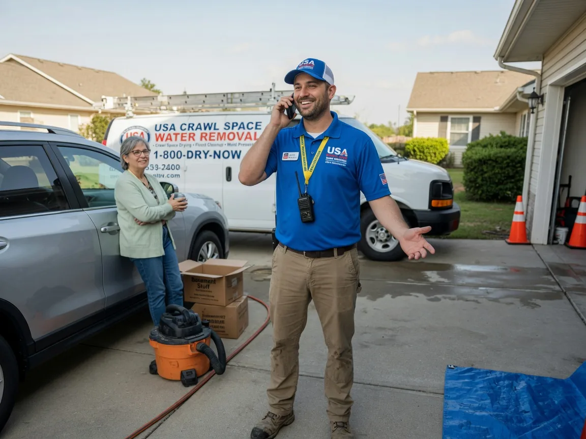Crawl Space Water Removal Paris, AR FAQs